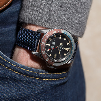 Bracelet Tampa navy par Avel and Men