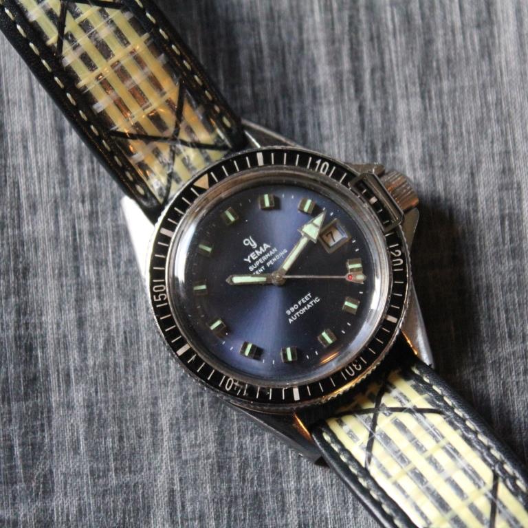 bracelet toile voile la rochele avec superman vintage